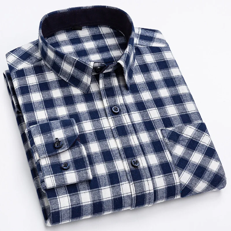 New Casual Striped Design Shirt Summer Men's Long Sleeve Shirt Lapel Men's Fashion Casual Button Down Shirt Long Sleeve Career