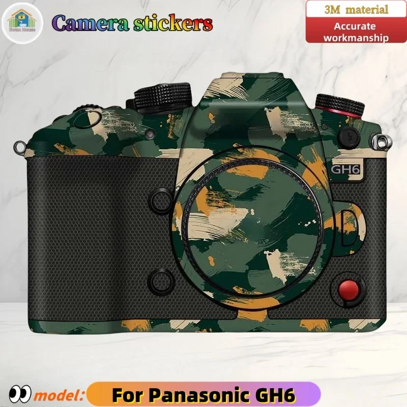 For Panasonic GH6 Camera stickers, DIY skin,Precision tailoring wear-resistant protective film