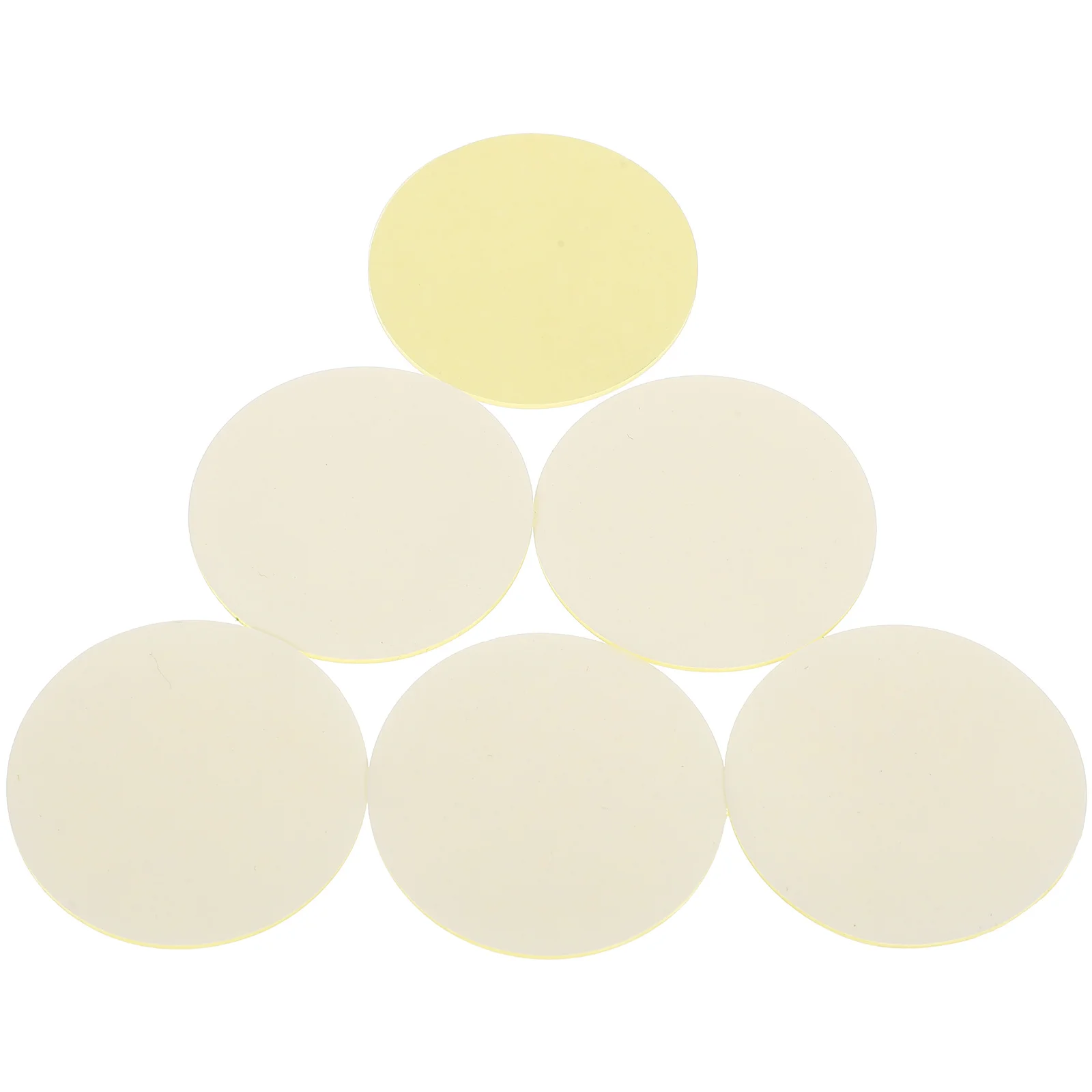 24 Pcs Tape Little Base Double Sided Mounting Round Pad Self Adhesive for Home Sticker Transparent