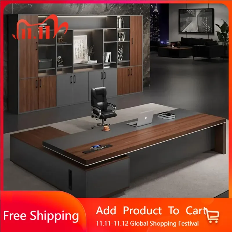 

Conference Office Desk Study Office Tables Desk Minimalist Organizer Conference Multifunction Reception Biurko Home Furniture