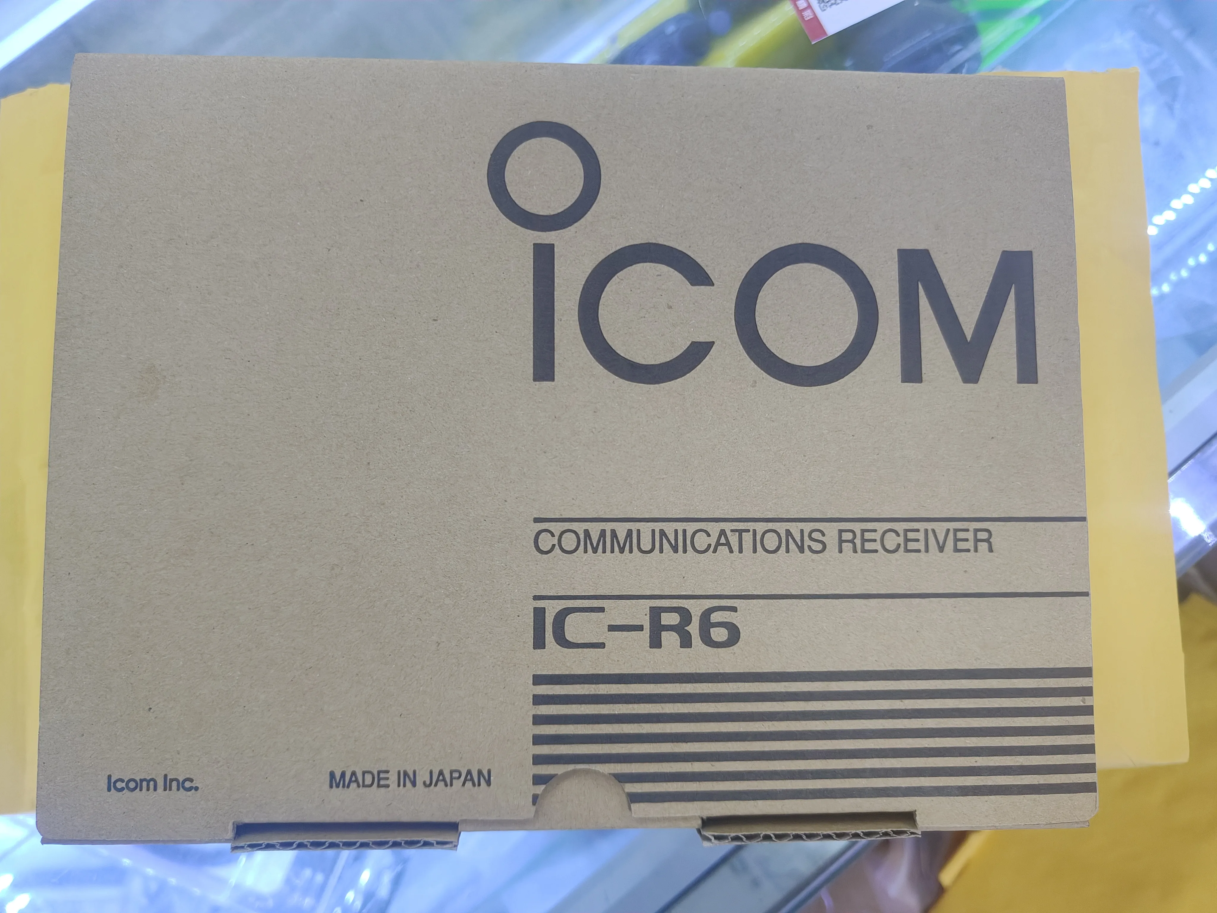 IC-R6 1300 قناة واسعة النطاق 100 كيلو هرتز-1309.995 ميجا هرتز راديو الماسح الضوئي صغير AM FM اسلكية تخاطب اتجاهين الراديو #6