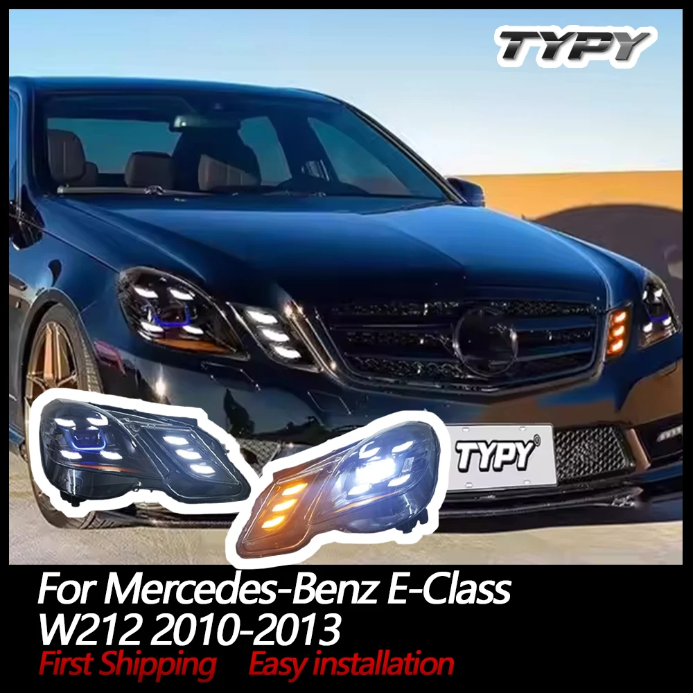 

TYPY Car Headlights For Mercedes-Benz E-Class W212 2010-2013 LED Car Lamps Daytime Running Lights Dynamic Turn Signals