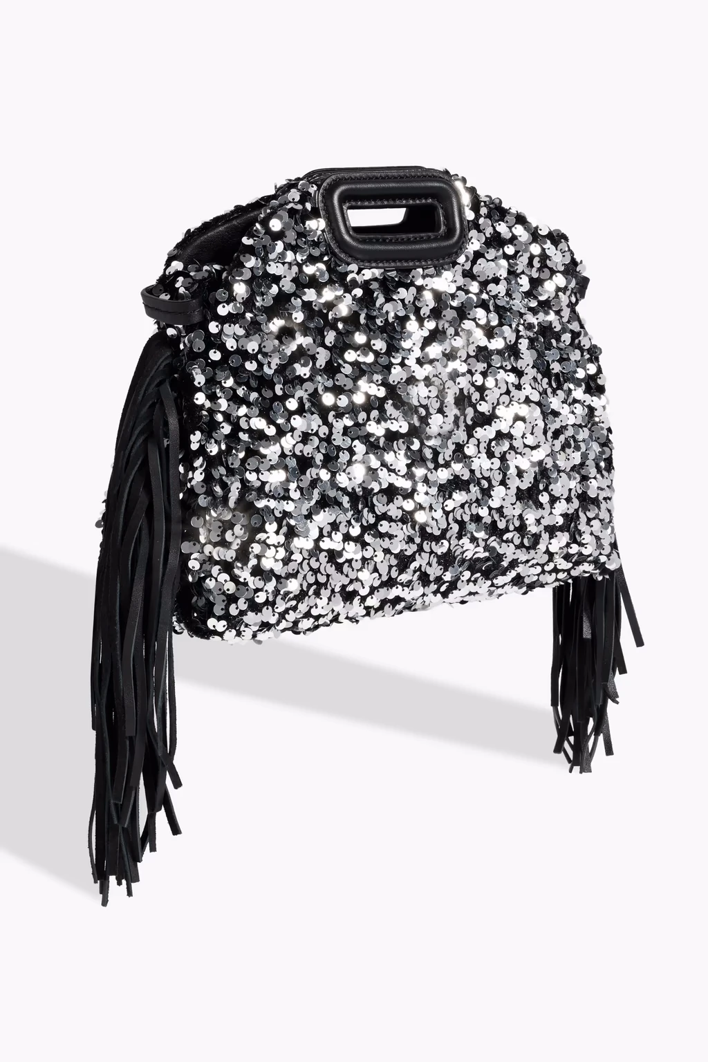 Glitzernde Pailletten-Handtasche für Damen, luxuriöse Designer-Umhängetasche mit Quaste, modische Umhängetasche für Damen, elegant – Detail 10