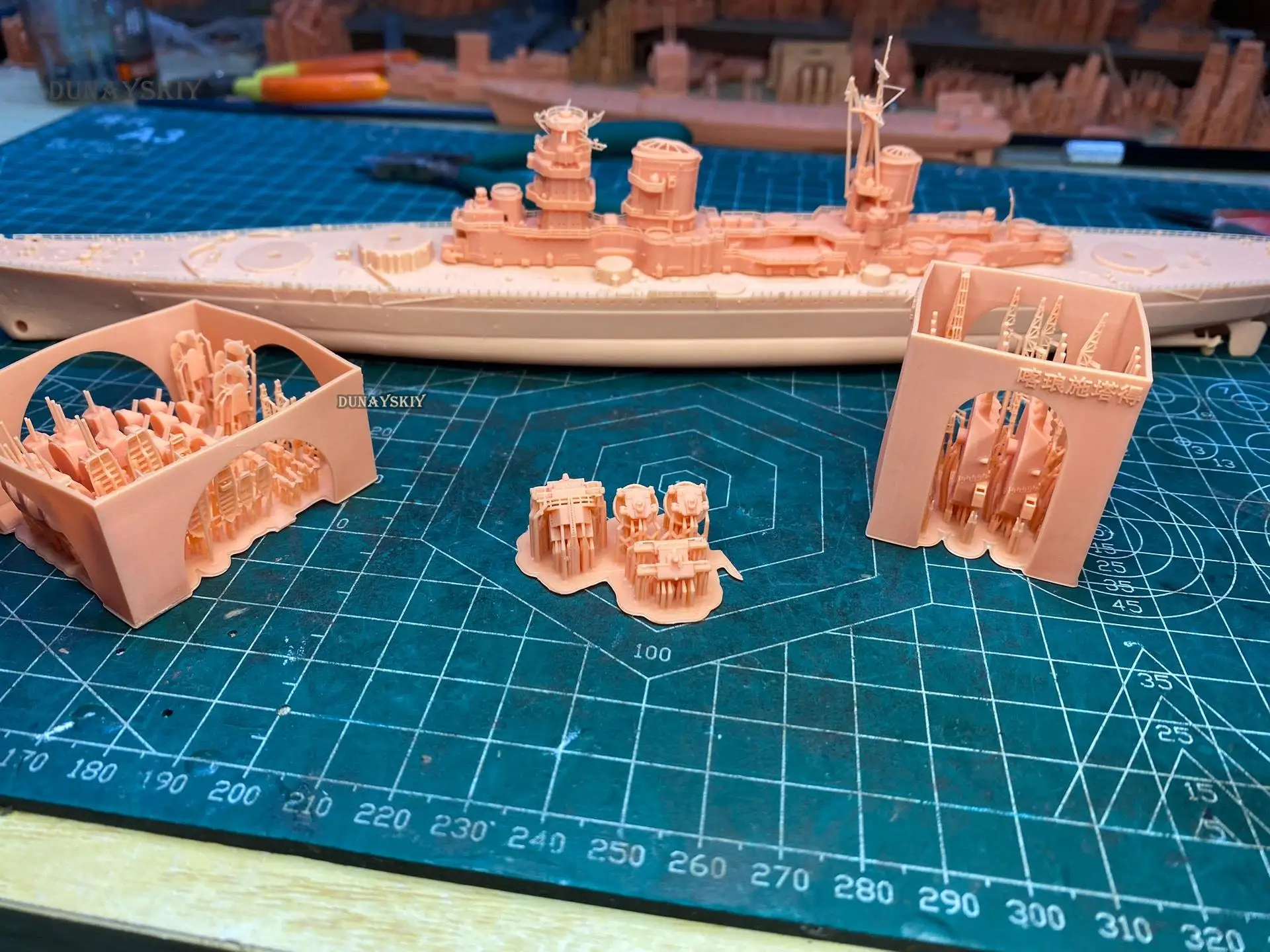 

1:700 Кронштадт круизер модель корабля собранная домашняя 3D игрушка хобби 14 + лет собранная модель хобби Прямая поставка