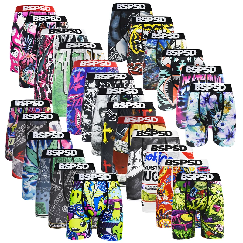 

Мужские трусы-боксеры из полиэстера, дышащие, мягкие, спортивные, повседневные, размеры S-2XL