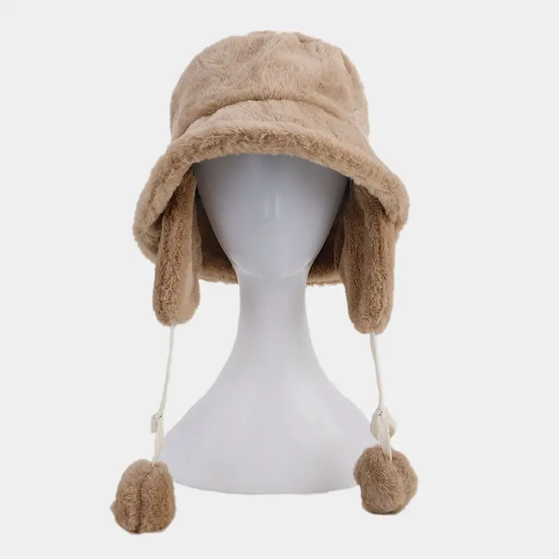 Autumn And Winter New Thick Warm Ear Protection Neck fisherman's Hat Outdoor Cold Ski Basin Hat Every Shade Hat