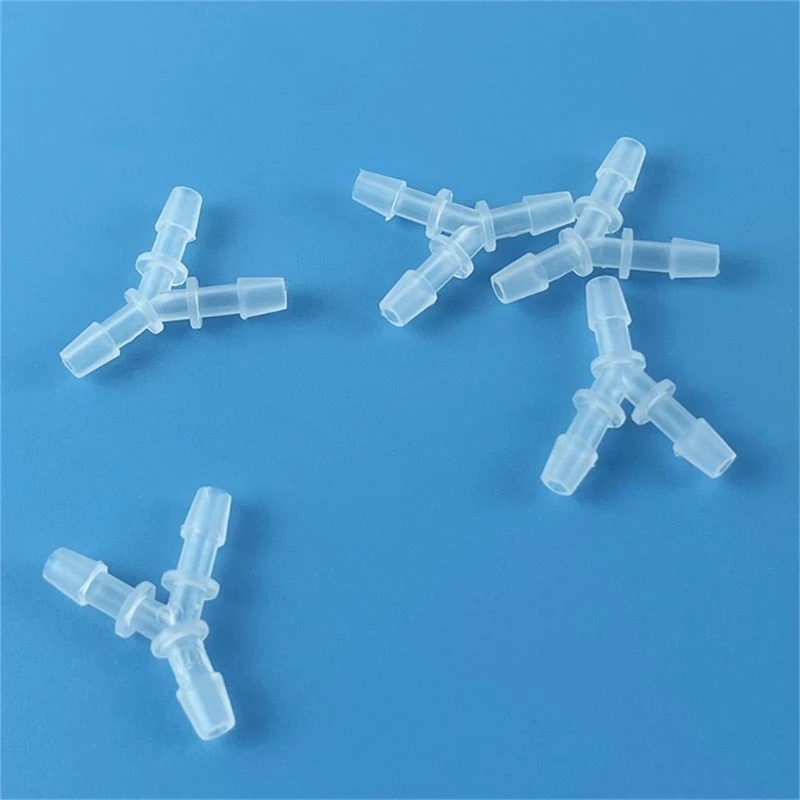 Breast Fittings Connector Y Tube Breast Single Side to Bilateral Fittings Adapter Connector