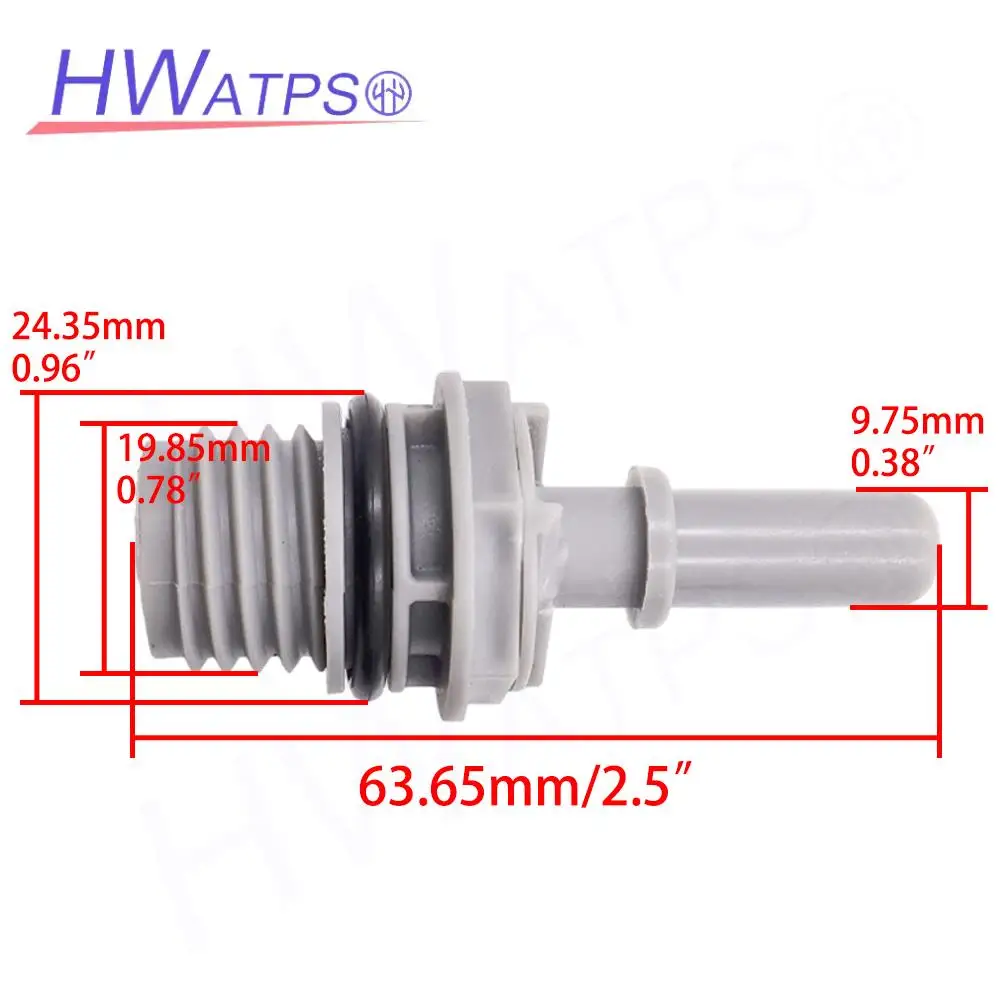 NEW OEM PCV Valve 12630887 V583 6P1418 Fits Chevrolet Express Silverado GMC Savana 2.4L Ecotec Engine Crankcase Vent Valve