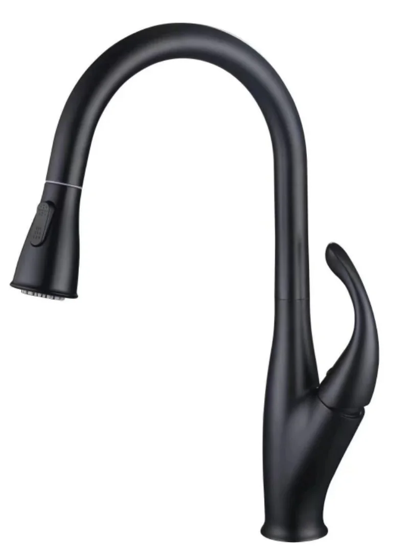 Kitchen Faucets Single Handle Pull Out Basin Tap Single Hole Handle Swivel 360 Degree Hot and Cold Water Mixer Tap Mixer Tap