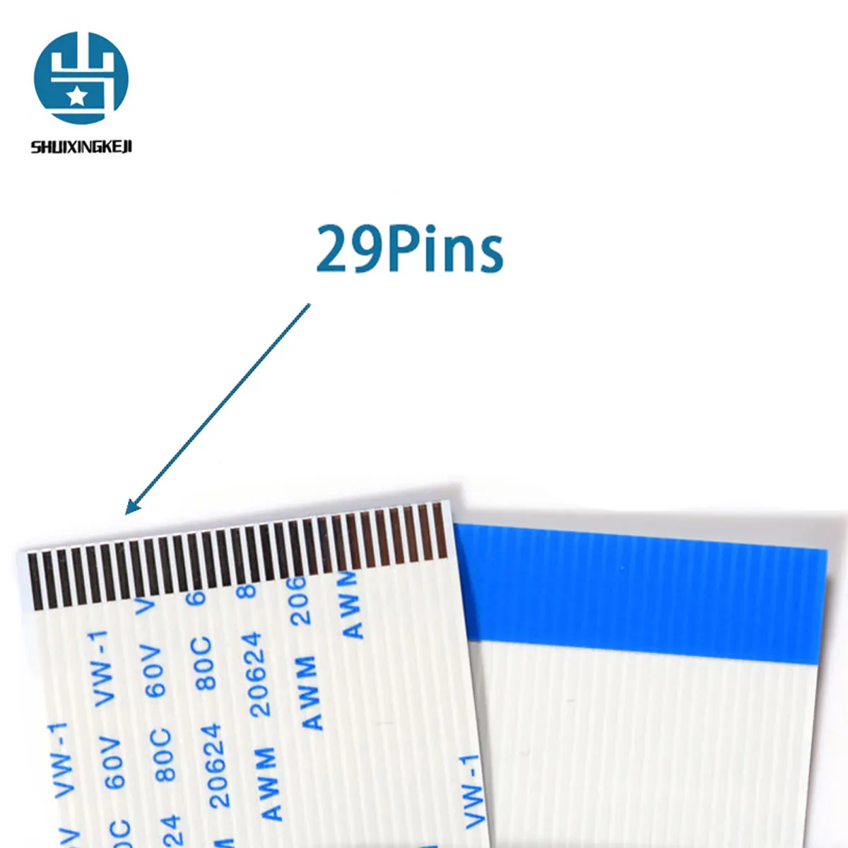 10 個 29P 500 ミリメートル FFC フラットケーブルヘッドケーブルエプソン XP600 TX800 プリントヘッド用溶剤 UV フラットベッドプリンタ 29 ピン