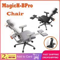 NEWTRAL MagicH-BPro Ergonomic Chair with Footrest, Auto-Following Backrest Headrest, Adaptive Lower Back Support