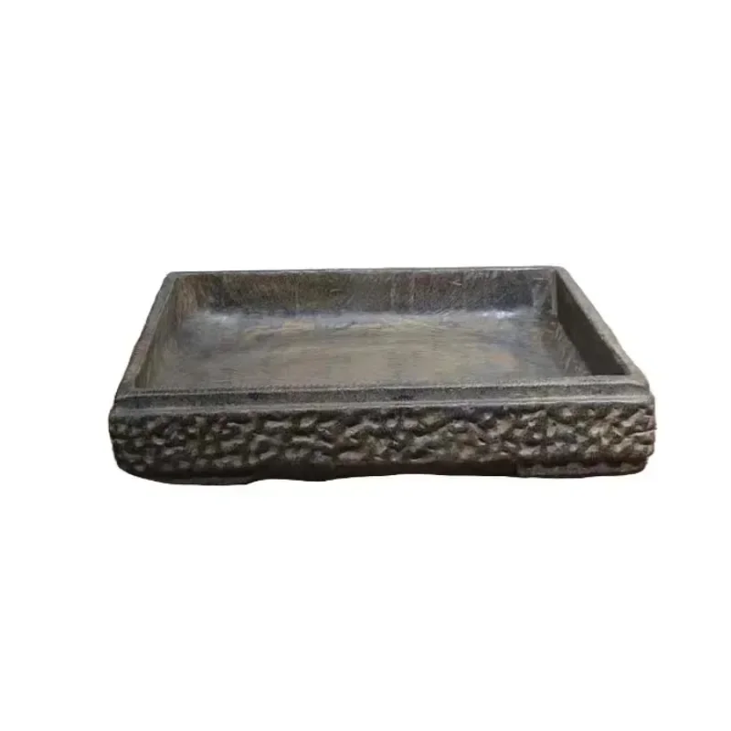 Succulent flower pot old pile rockery flowing water landscaping absorbent stone bonsai pot