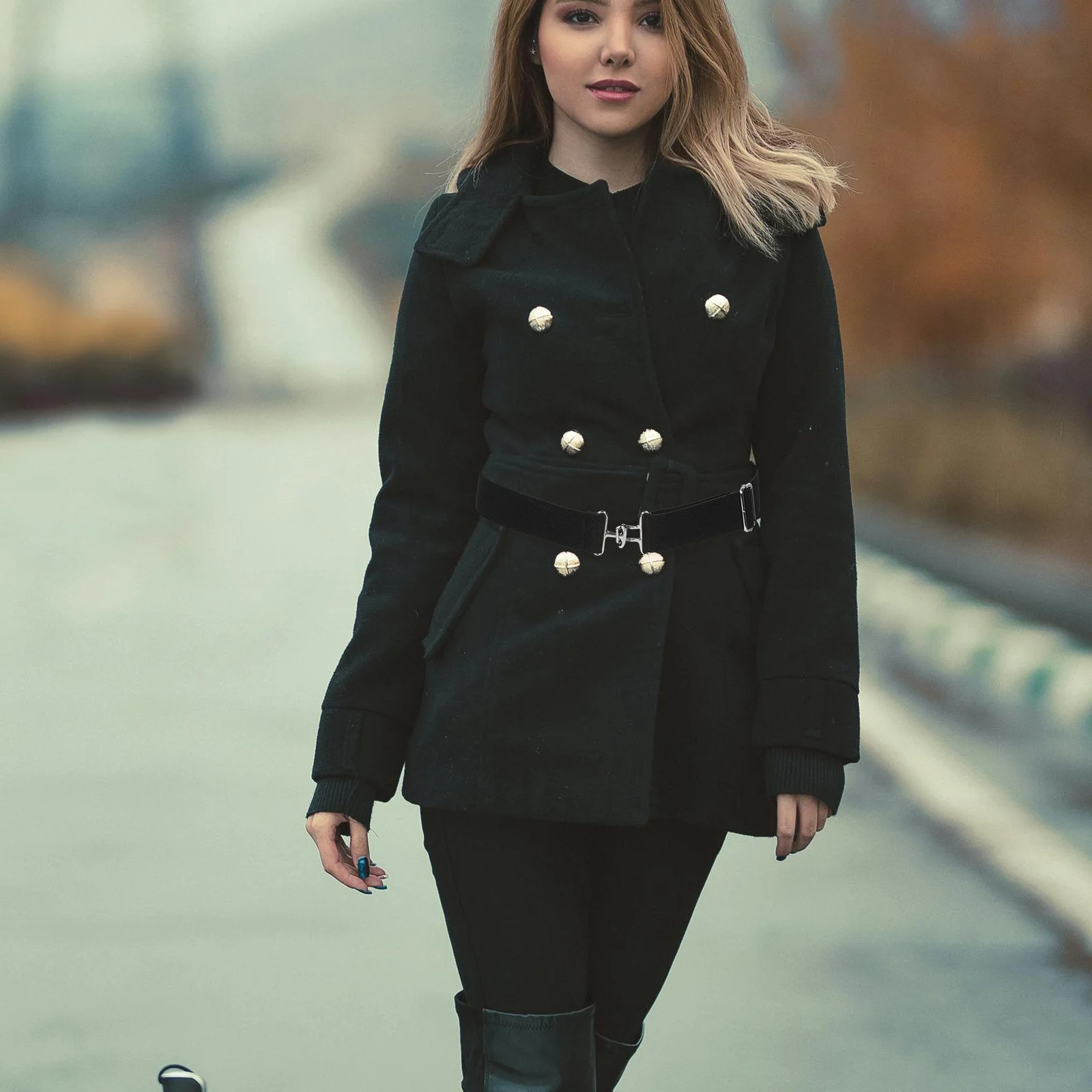 

Wide Horse Bit Belt for Women Men Elastic Riding Belt Adjustable Comfortable Secure Fit for Horse Activities