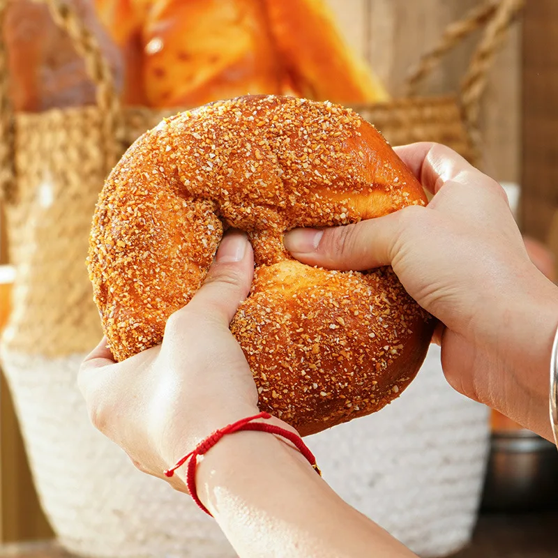 

Shooting Props Home Decoration Ornaments Fake Rye Bread Sticks Toast Board Party Food Scene Model Toy Simulation PU Texture