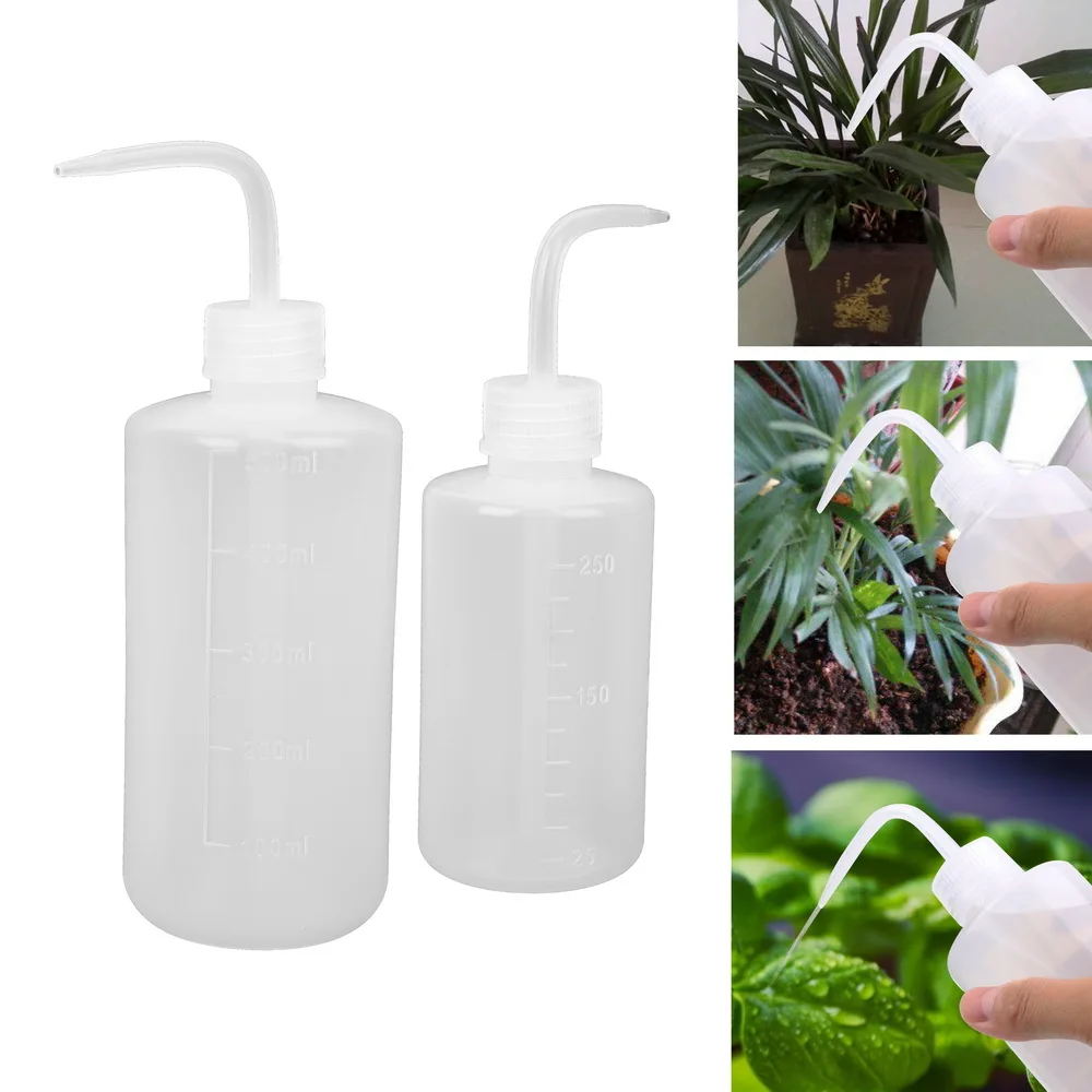 Long Nozzle Beak Dropper Plastic 250ML/500ML Squeeze Bottles Succulents Plant Flower Watering Can Kettle Tool