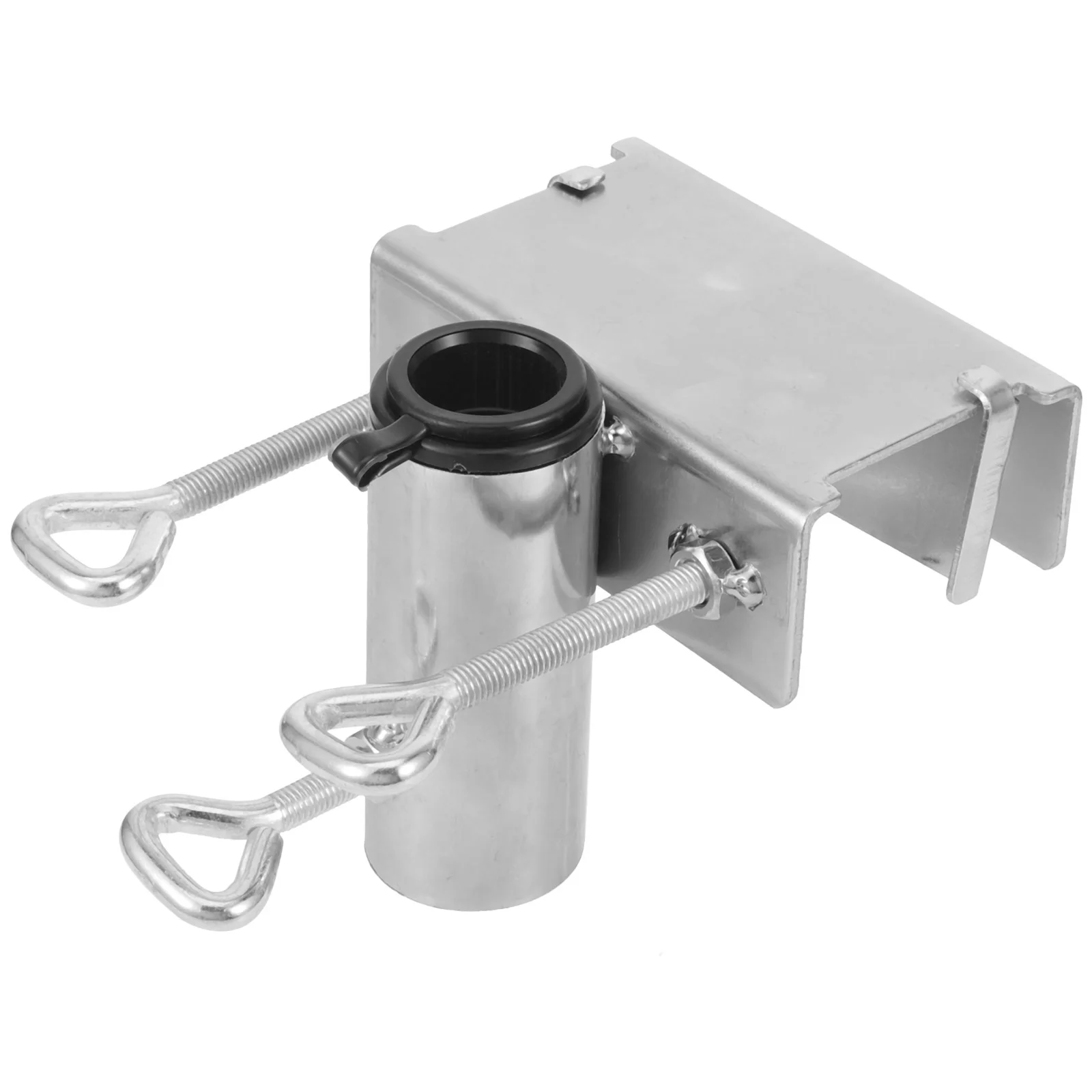 

Umbrella Support Holder Clear Cantilever Deck Buckle Mount Patio Stand Bracket Clamp for Table