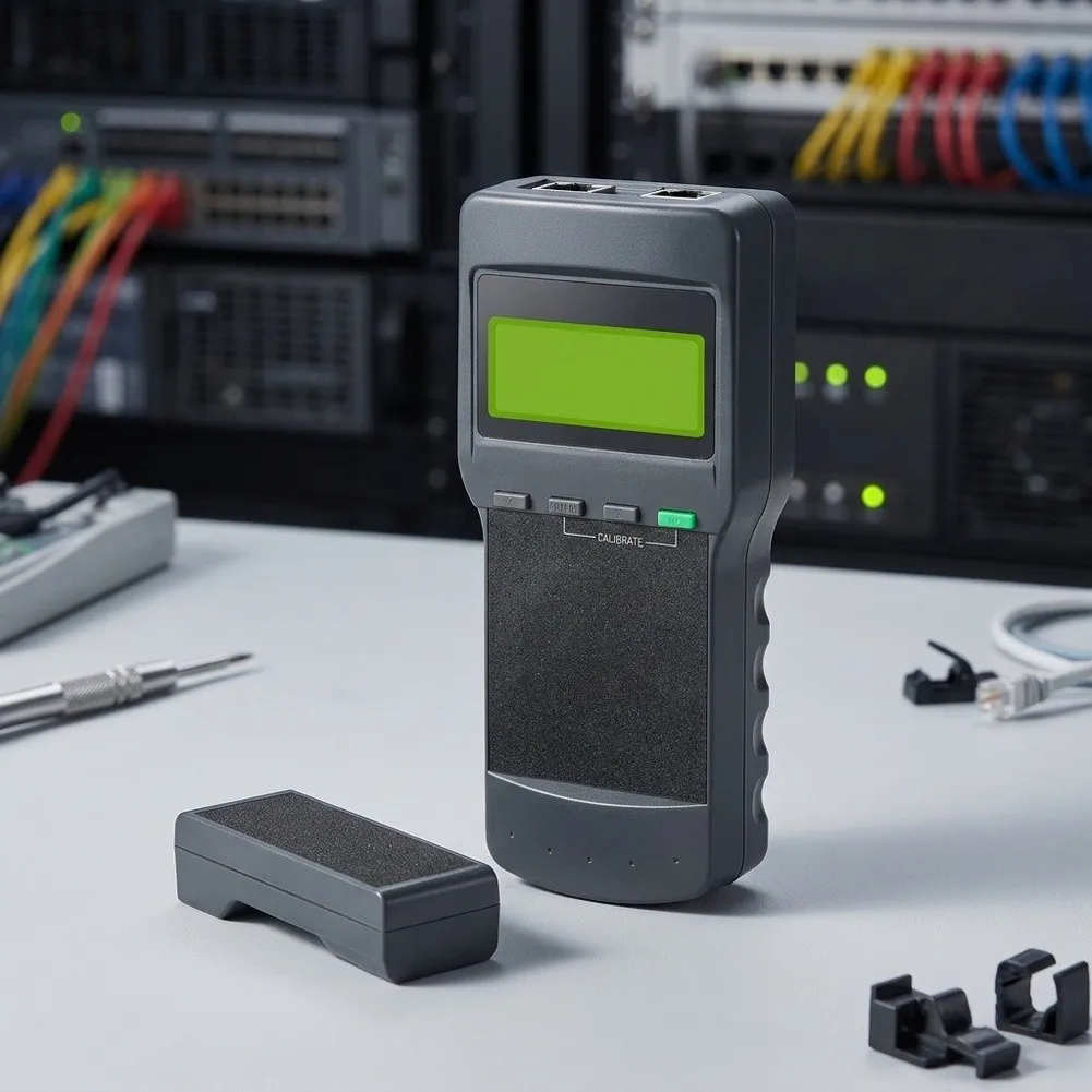 SC8108 LAN Network Cable Tester for RJ45 RJ11 Applications with Fault Distance Measurement and Large LCD Readout