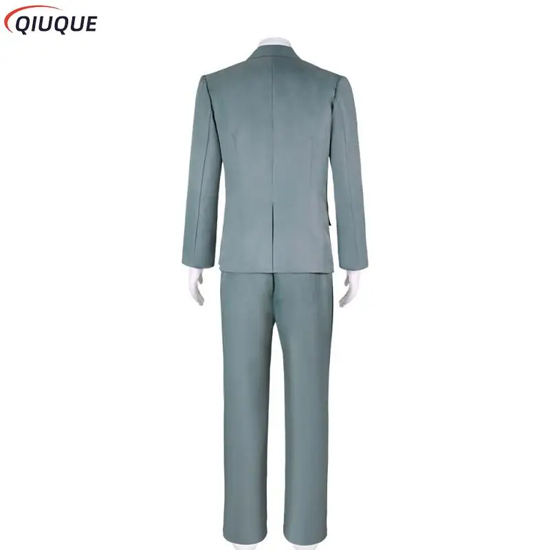 Anime Spy Cosplay Loid Forger Costume Men Suit Short Blond Wig Twilight Outfit Shirt Tie Halloween Clothes - Image 3