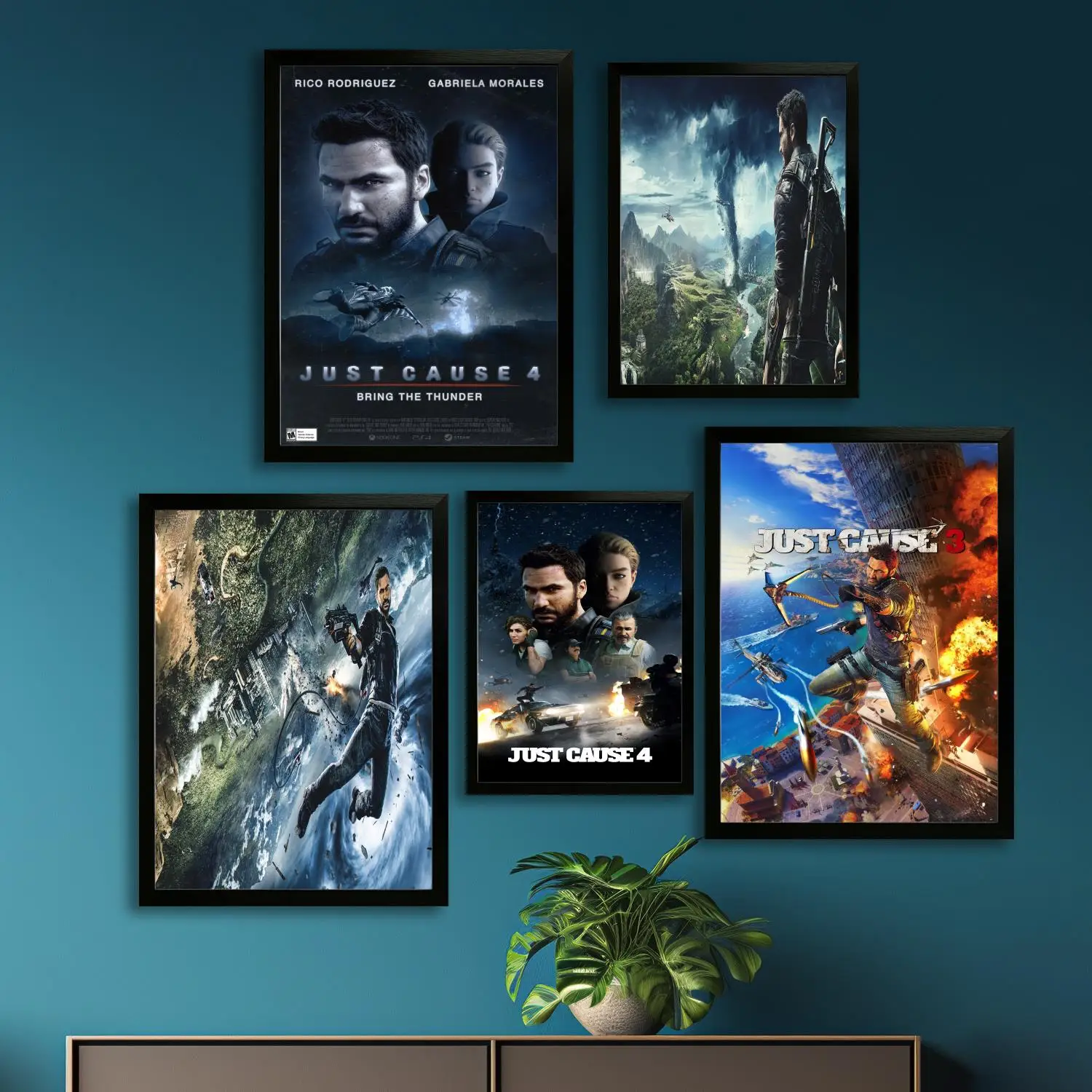 

Just Cause 4 Canvas Art Poster and Wall Art, Picture Print, Modern Family Bedroom Decor, Posters,Decorative painting