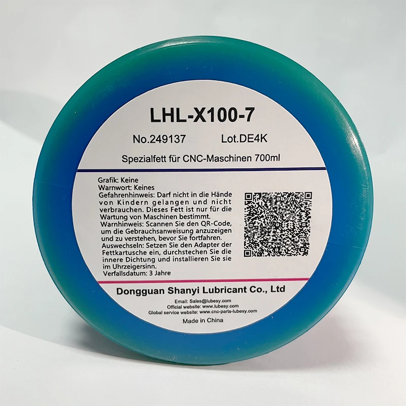 Lubrifiant LHL-X100-7 cartouche de graisse 700ml Centre d\'usinage CNC NO.249audit, Lubrifiant pour MAKINO MAZAK DOOSAN