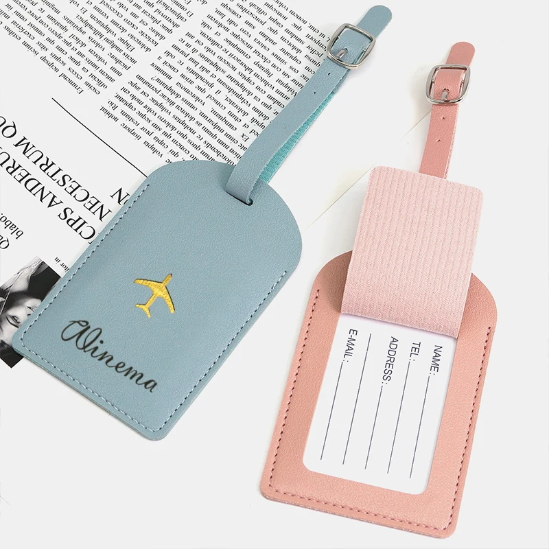 Etiquetas personalizadas, nombres personalizados, etiquetas personalizadas para equipaje de viaje, accesorios para maletas, ideales como regalos de viaje