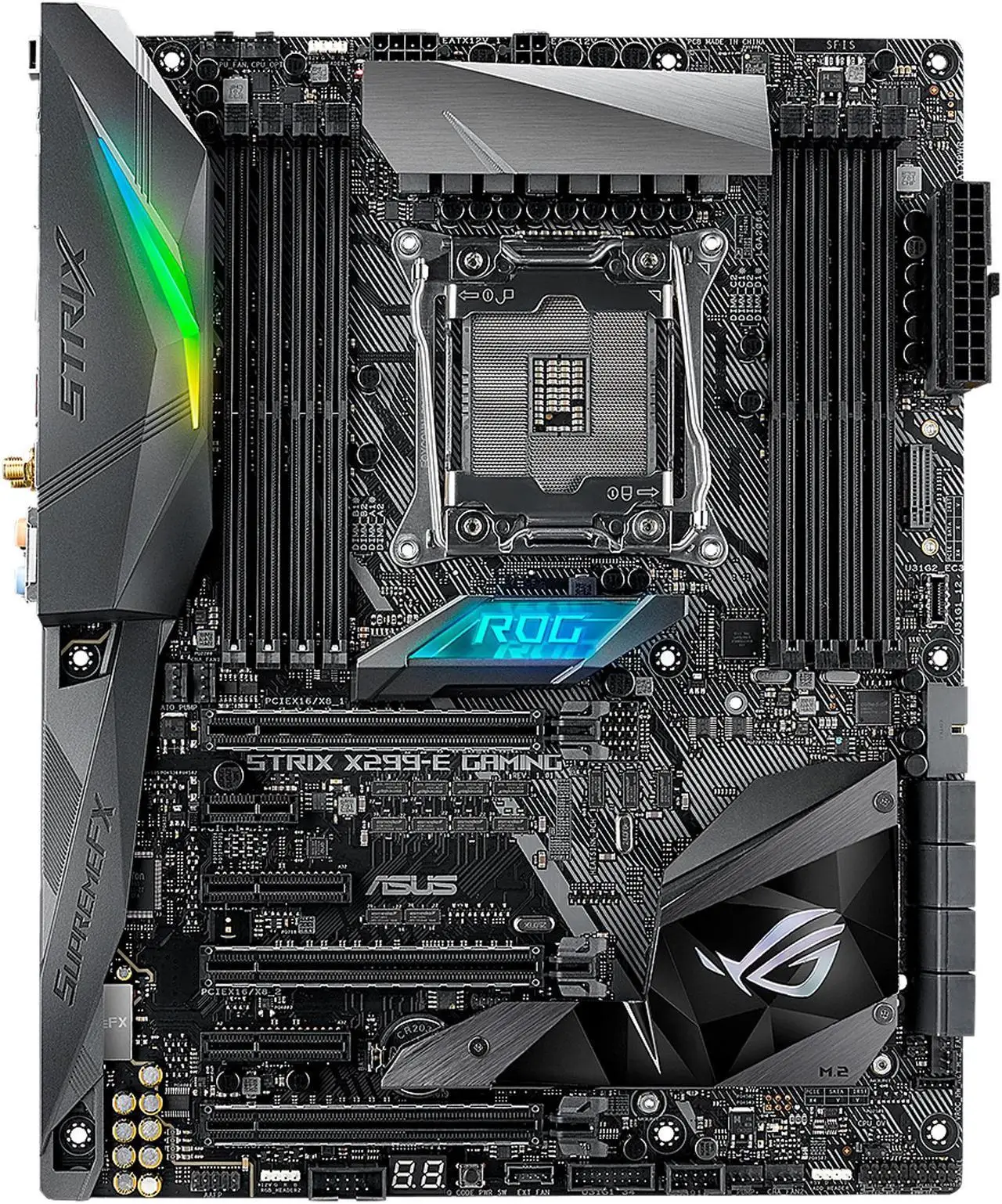 ASUS Intel X299 GAMING Motherboard ROG STRIX X299-E GAMING LGA 2066 DDR4 128GB ATX support  Core 7640 7800 9900 9960 cpu