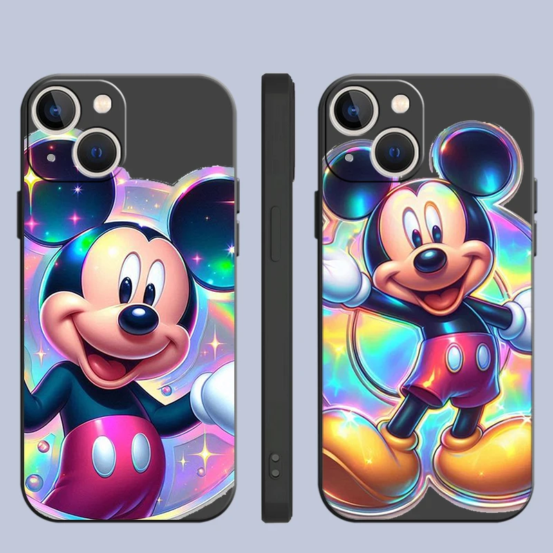 Mickey Minnie Mouse Disney Case For Apple iPhone 11 16 15 14 13 12 Pro 7 X XR XS Max 6 8 Plus SE 2022 16Plus Soft Phone Coque