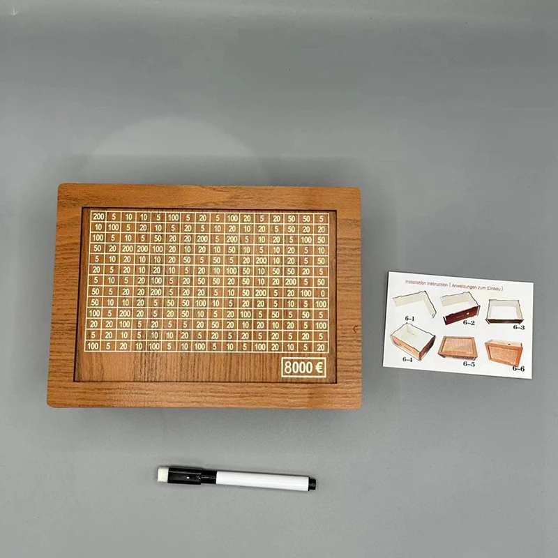 Hucha japonesa Retro de 1 pieza, como se muestra, hucha de madera para niños, presupuesto, 5000 Euros