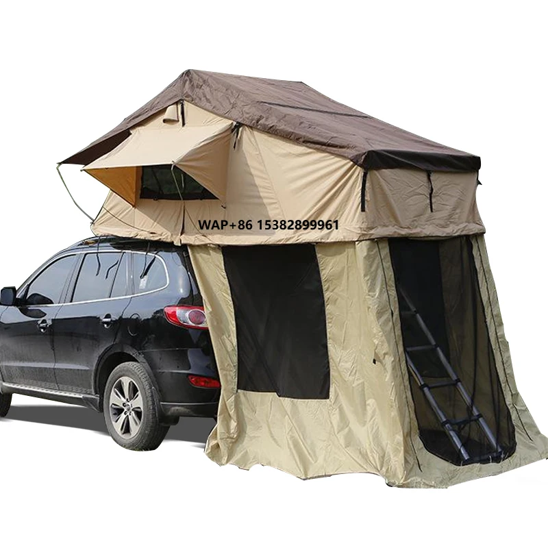 

Индивидуальная палатка на крыше автомобиля для кемпинга с мягким чехлом, палатка на крыше с приложением