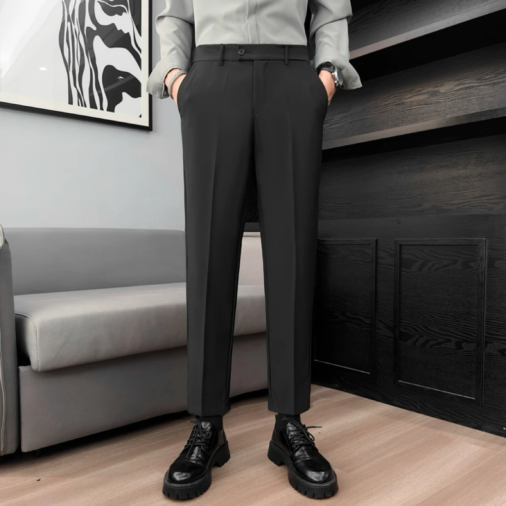 Брендовые летние повседневные – обзор и цена Men'S Fashion Khaki Pants