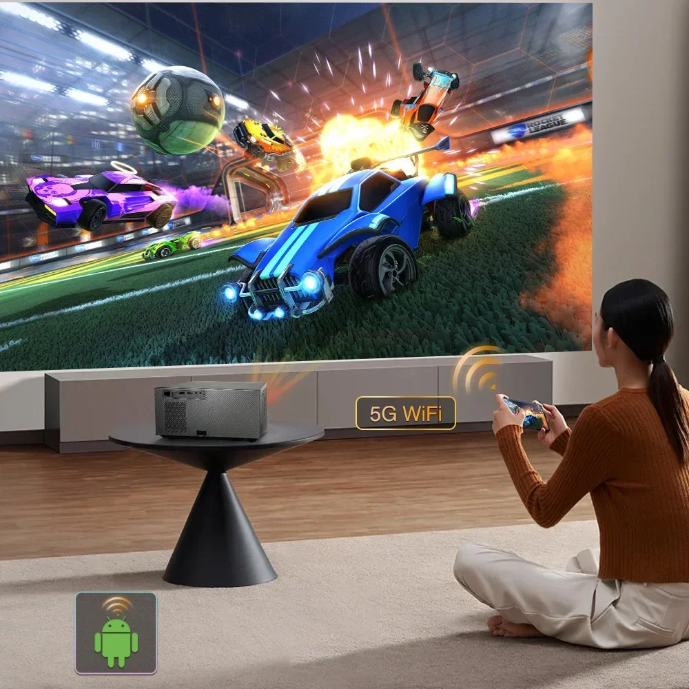 

Беспроводной 4K-проектор RD829 на Android 11, 1080p, голографический, домашний, LCD, смарт-проектор