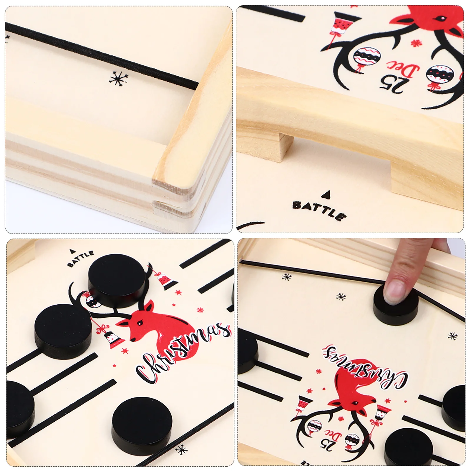 Juego de disco de eslinga ligero para niños, juego interactivo familiar para interiores y exteriores, catapulta rápida, juego deportivo de mesa, 1 Juego