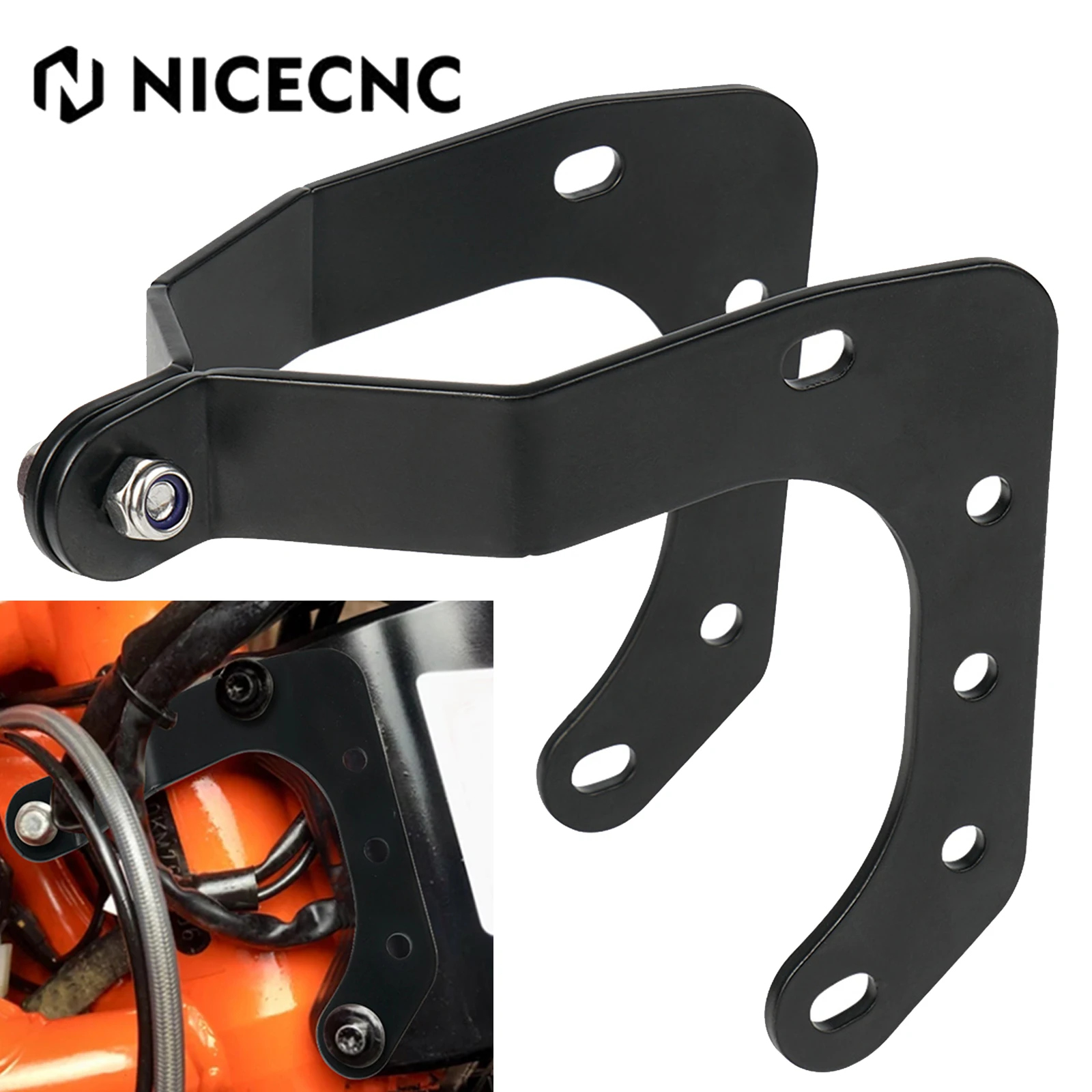 

Motorcycle Neck Brace Headlight Reinforcement Brackets For KTM 790 890 Adventure 2018-2022 2019 2020 2021