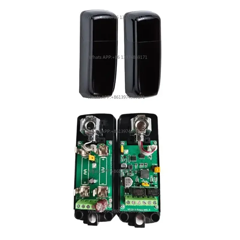 Automatic Electric Door Opener Infrared Safety Anti-Clamp AC/DC12-24V Length 20M Angle Adjustable For Courtyard Entrance