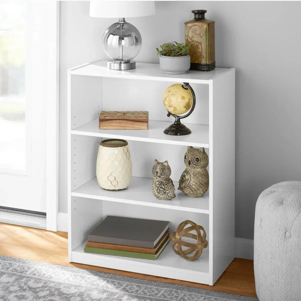 

Mainstays 3-Shelf Bookcase with Adjustable Shelves