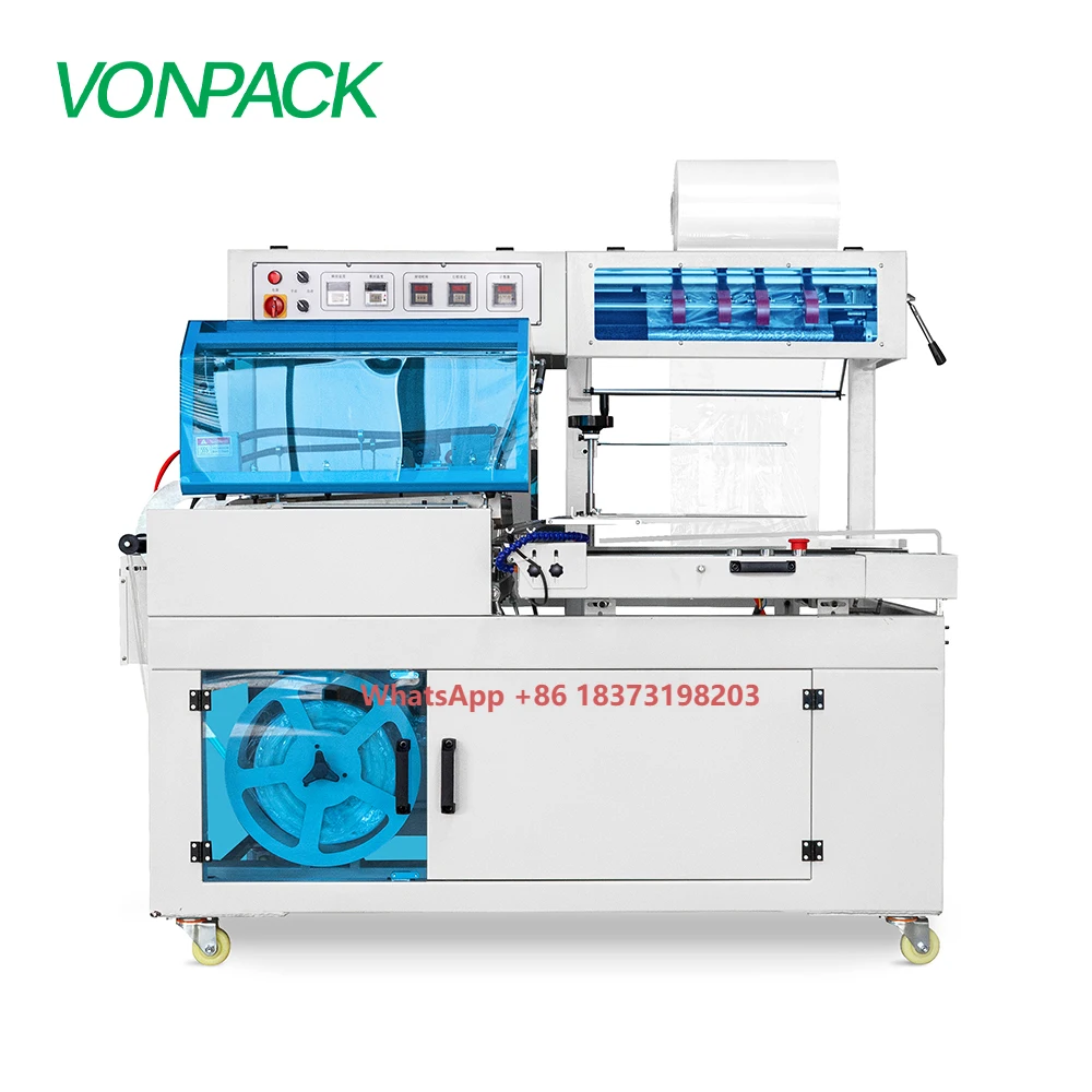 

FQL450 Промышленный автоматический L-образный упаковщик, дешевая цена, машина для термосваривания пластиковых пакетов, вертикальная упаковочная машина для коробки