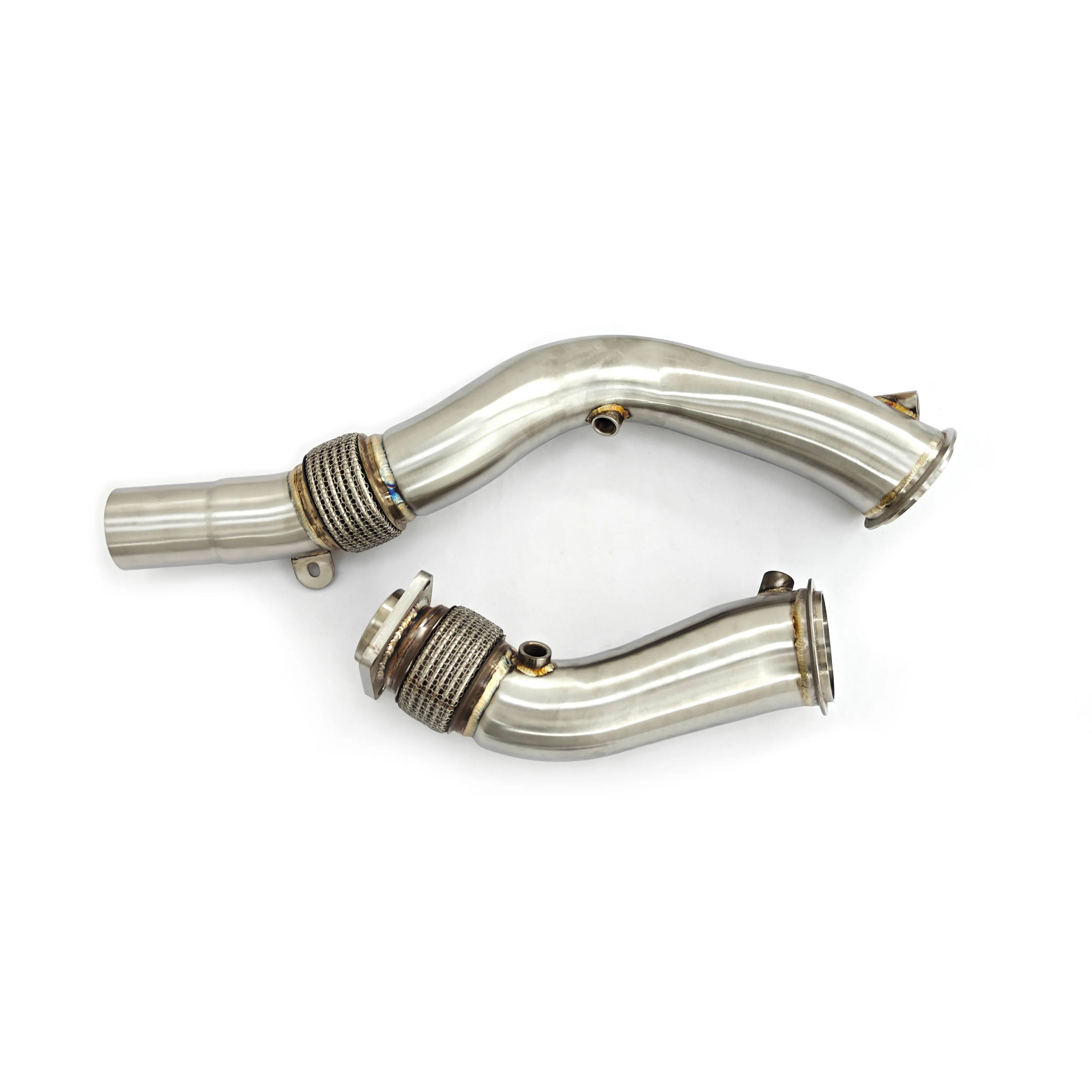 

CSZ High Flow Stainless Steel Exhaust Headers Downpipes Downpipe for S55 F80 F82 M3 M4 F87 M2C M2 Competition 3.0T