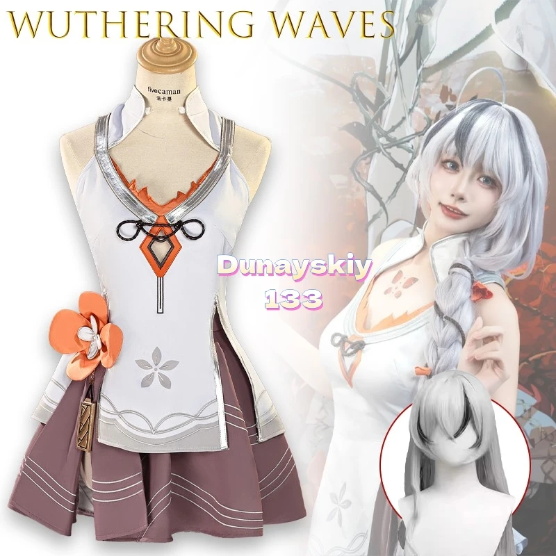 

Камелия Wuthering Waves Косплей Костюм Комплект Эхоes Of War Аниме Игра Женский Хэллоуин Ролевая Игра Костюм Персонажа
