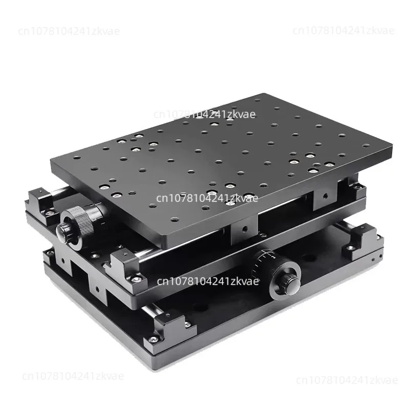 HTZ120 HTZ210 120x80 210x150mm Z Axis Scissor Manual Sliding Table Vertical Lifting Platform Linear Stage Displacement Platform