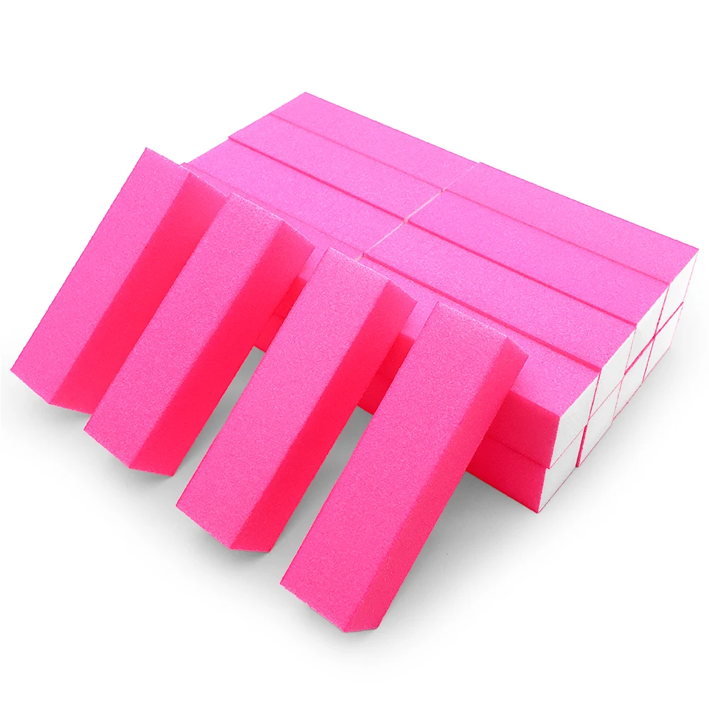 

50Pcs Mini Washable Nail Files Washable Soft Sponge Nail Buffing Blocks Nail File Buffer Polish Care Manicure Accessories Tools