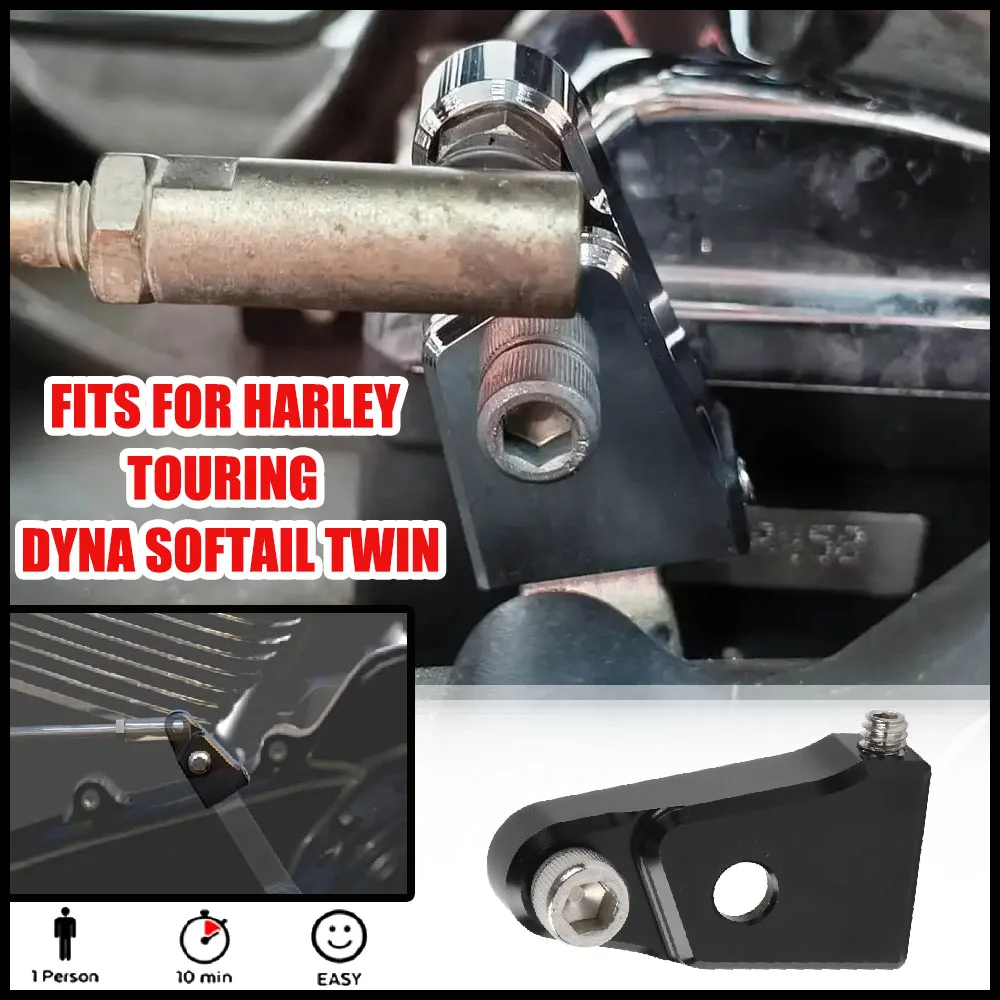 

﻿New Aluminum Neutral Finder Assist Kit Fit For Harley Touring Dyna Softail Easy Install Shift Lever Aid Road King Street Glide