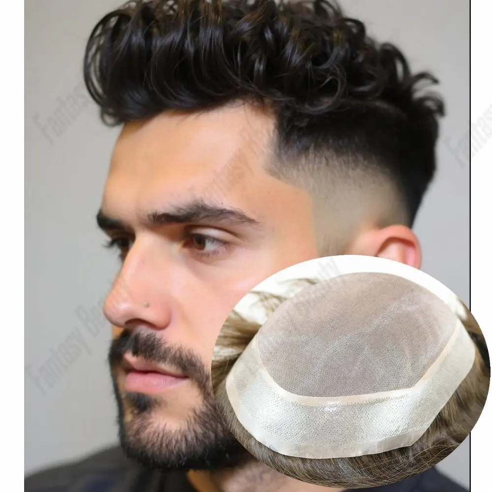 Toupee For Men Huma… - image