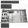 42 pcs 얼굴 지방 흡입 캐뉼라 세트, 지방 수확 및 지방 복원 세트, 목 및 얼굴 및 턱 용 6