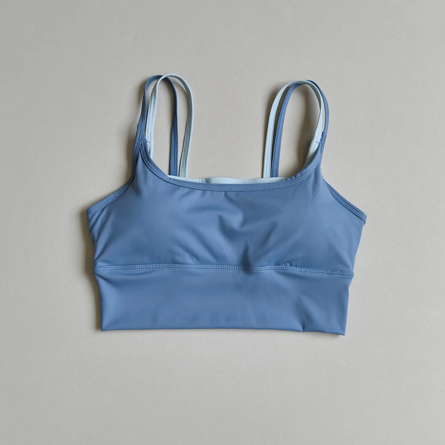 Sport-BHs für Damen, stoßfest, Push-up und seitliche Brustunterstützung, Yoga-Weste-Stil, kann als Lauf-Top getragen werden, Fitness-BH für draußen, Pilates. – Detail 7
