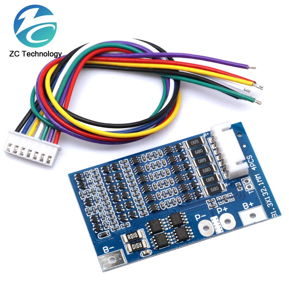 6S 22.2V lithium battery protection board with a balanced 18650 lithium battery protection board 25.2V anti-overcharge