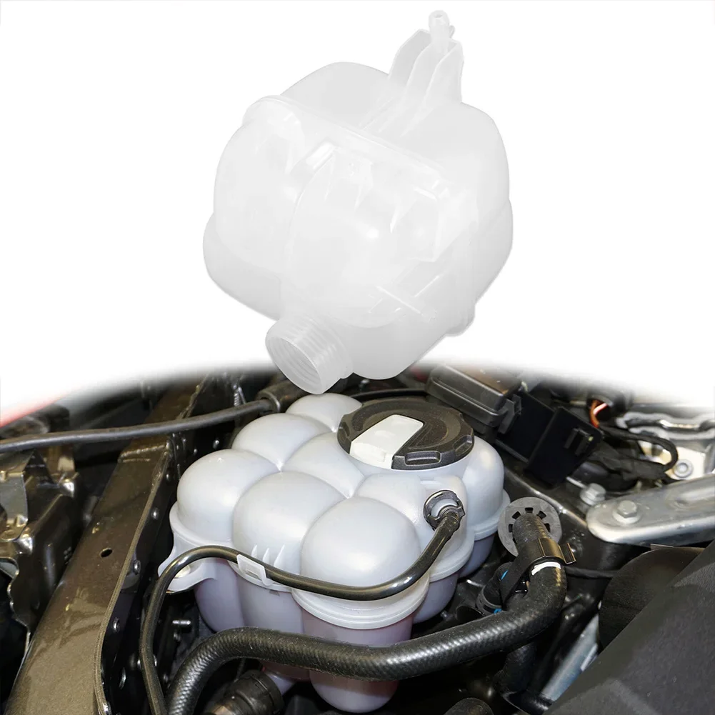 

1pc Radiator Coolant Overflow Expansion Reservoir White Plastic Tank Bottle For Mini For Cooper 17137823626 Car Accessories