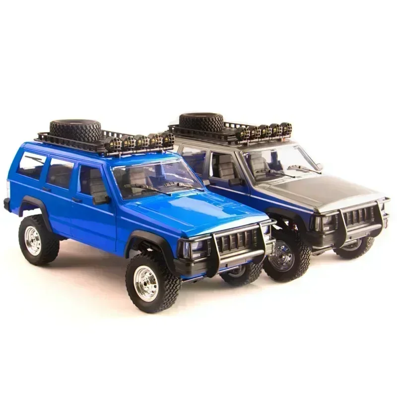 Mn78 1/12 Rc Car Cherokee Model 2.4g Off Road 4x4 Zdalnie sterowany samochód Jeep Led Light 4wd Wspinaczka Elektryczny samochód zabawkowy Prezent