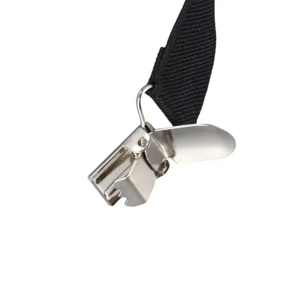 معلقة للفتيات للأطفال حزام بلون للبنين ربطة القوس فيونكة الحمالات مقاطع التعادل الحمالات مجموعة معلقة السراويل كليب #4