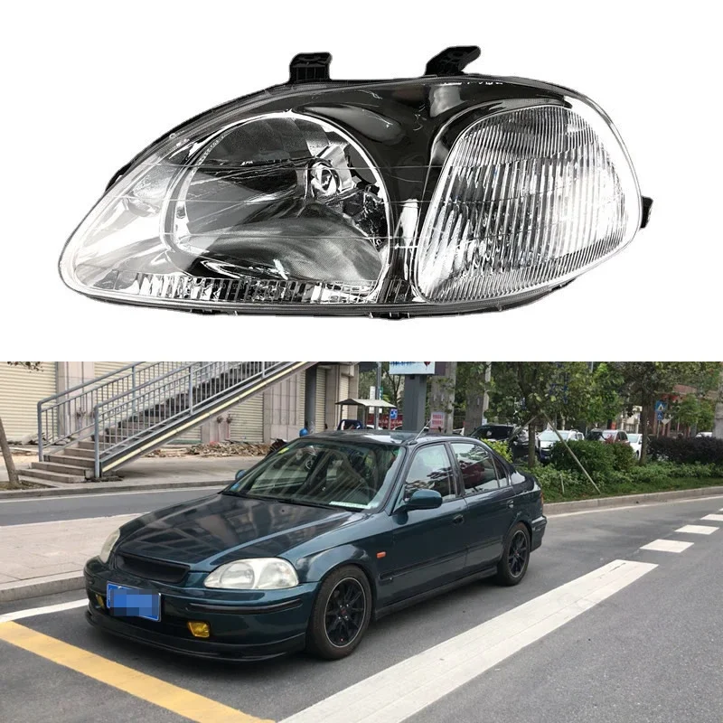 

For Honda Civic EK3 1996 1997 1998 1999 2000 Car Accessories headlight assembly high low beam turn signal Replace original parts