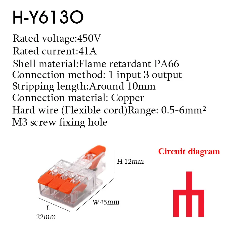 Wire Connectors, Electric Push-in Terminal Blocks
